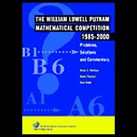 William Lowell Putnam Math Competition