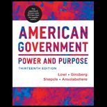 American Government Power and Purpose (Paper)