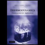 Thermodynamics  Fundamentals for Applications
