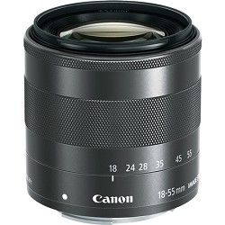 Canon EF M 18 55mm f3.5 5.6 IS STM Lens For EOS M Camera