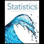 Statistics for Business and Economics   With CD