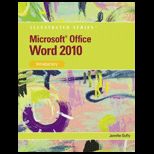 Microsoft Word 2010, Illustrated Introductory   With DVD