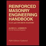 Reinforced Masonry Engineering Handbook  Clay and Concrete Masonry