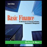 Basic Finance Introduction to Financial Institutions, Investments and Management