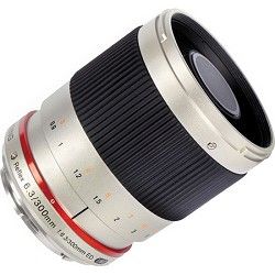 Samyang 300mm F6.3 Mirror Lens for Canon M   Silver