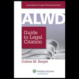 Alwd Guide To Legal Citation