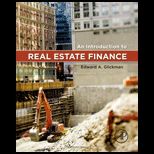 Introduction to Real Estate Finance