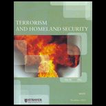 Terrorism and Homeland Security CUSTOM<