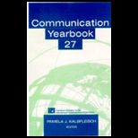 Communication Yearbook 27