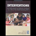 Interventions for Academic and Behavior Prob.