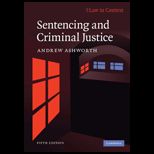 Sentencing and Criminal Justice