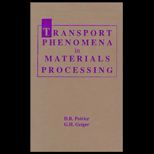 Transport Phenomena in Materials