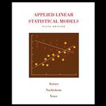 Applied Linear Statistical Models   With CD