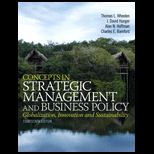 Concepts in Strategies Management and Business Policy