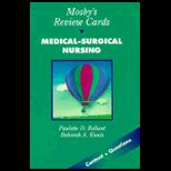 Medical Surgical Review Cards