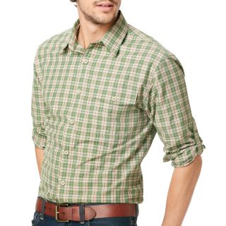 G. H. Bass Long Sleeve Shirt, Green, Mens