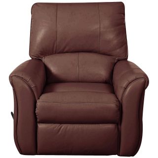 Olson Leather Recliner, Durango Tobacco