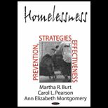Homelessness  Prevention, Strategies and Effectiveness