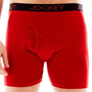 Jockey 2 pk. Classics Boxer Briefs, Red/Gray, Mens