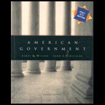 American Government  Institutions and Policies Post 9/11 / With CD and Map