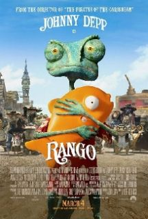 Rango 2011 Original Rolled Movie Poster