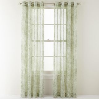 Studio Fractures Grommet Top Curtain Panel, Olive Drab