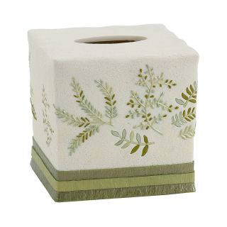 Avanti Greenwood Tissue Cover, Ivory