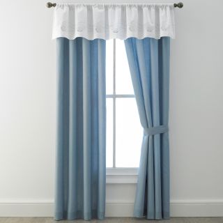 JCP Home Collection jcp home Oceana Curtain Panel Pair, Blue