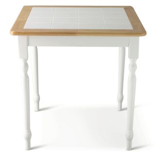 Willow 29 Square Dining Table, White