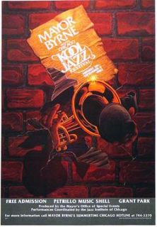 CHICAGO KOOL JAZZ FESTIVAL (1982) Poster