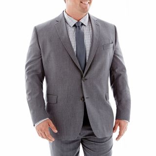 Stafford Super 100 Wool Suit Jacket   Big and Tall, Grey, Mens