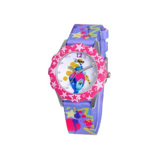 Disney Tinker Bell Tween Purple Graphic Strap Watch, Girls