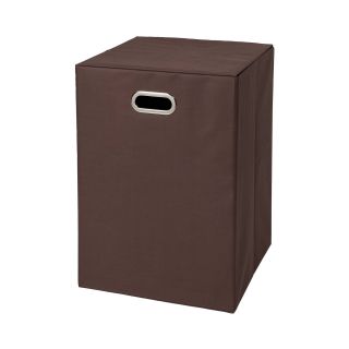 Creative Bath Fold N Store Hamper, Brown