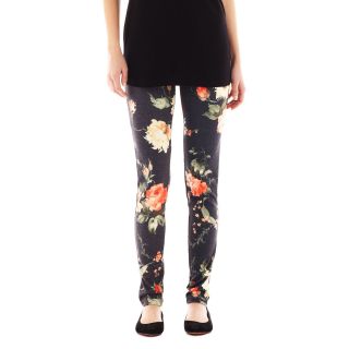 Mng By Mango Floral Soft Pants, Orange, Womens