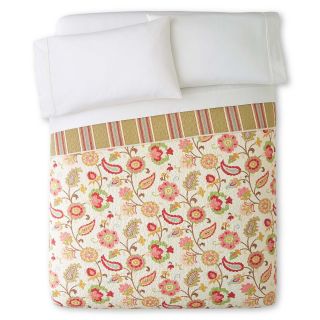 jcp home Tapestry Rose Quilt & Accessories, Red
