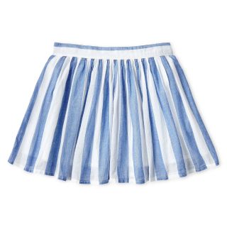 JOE FRESH Joe Fresh Striped Skirt   Girls 4 14, Blue, Girls
