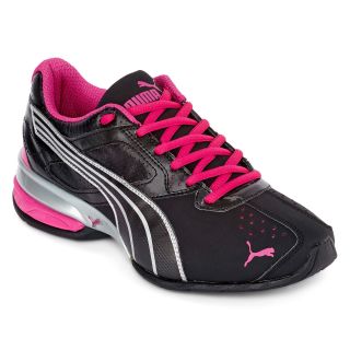 Puma Womens Tazon 5 Athletic Shoes, Black/Silver/Pink