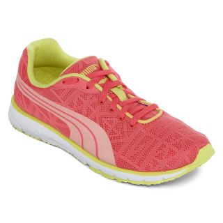 Puma Narita V2 Womens Athletic Shoes, Coral/lime