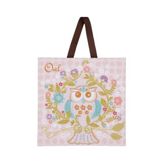 LOLLI LIVING Canvas Art   O is for Owl, Pink, Girls
