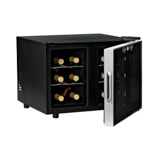 WINE ENTHUSIAST 12 Bottle Silent Dual Zone Touchscreen Wine Refrigerator