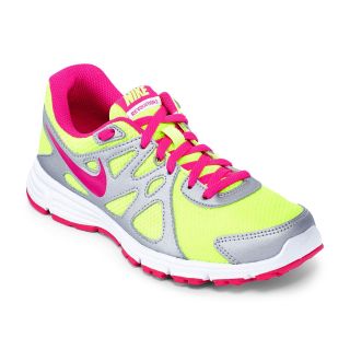Nike Revolution 2 Preschool Girls Athletic Shoes, Silver/Pink, Girls