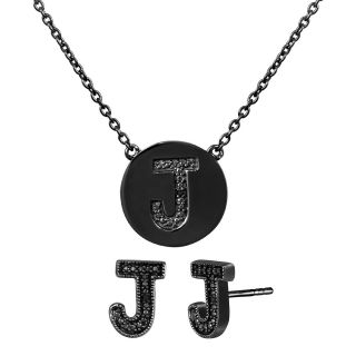 ONLINE ONLY   Diamond Addiction Diamond Accent Initial J Set, Womens