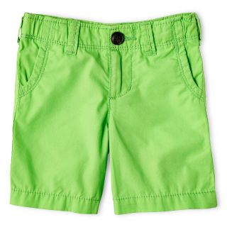 ARIZONA Poplin Chino Shorts   Boys 12m 6y, Green, Green, Boys