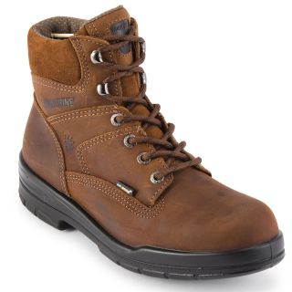 Wolverine Mens Slip Resistant Work Boots, Brown