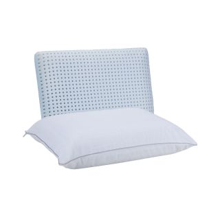 Authentic Comfort Blue Caress Memory Foam Pillow