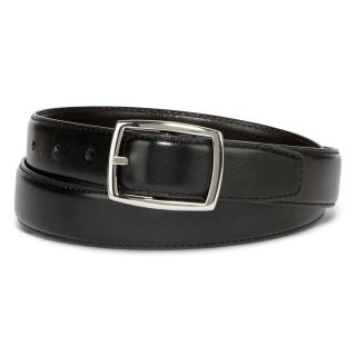 Stafford Reversible Leather Belt, Black, Mens