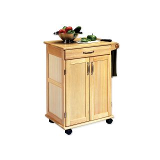 Wood Kitchen Cart, Natural