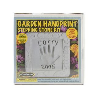 Milestones Garden Hand Print Stepping Stone Kit