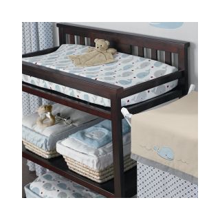 WENDY BELLISSIMO Wendy Bellissimo Snug Harbor Changing Table Cover, Blue, Boys