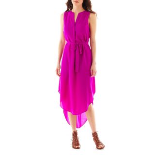 A.N.A Sleeveless Belted Maxi Dress, Purple